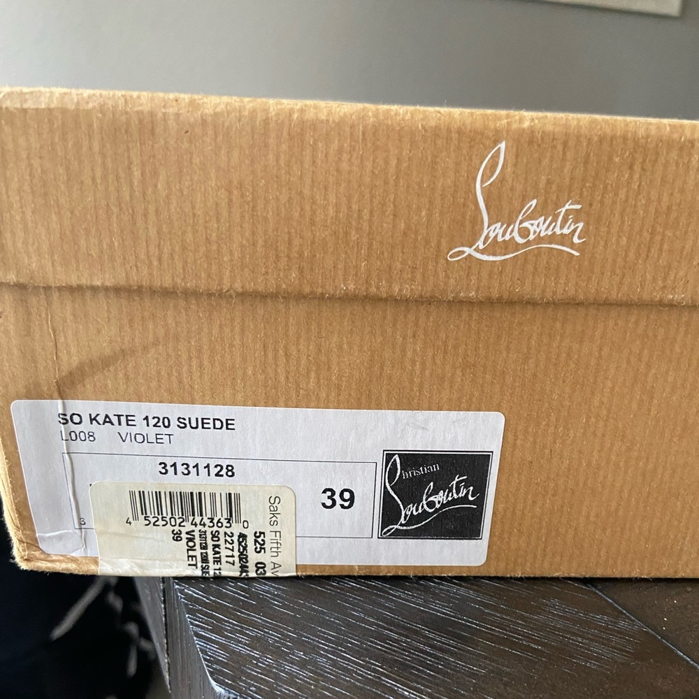 Violet “ So Kate “ Louboutin Heels - Picture 5 of 7